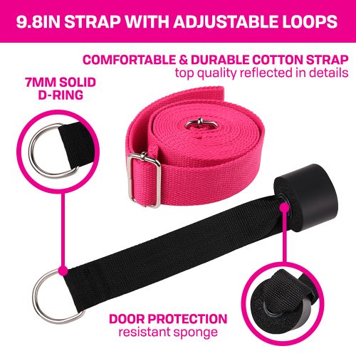 Door Flexibility Stretching Leg Stretcher Strap Adjustable – BULLGnG