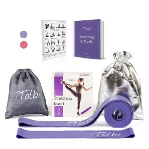 TTolbi Purple Stretch Bands for Dancers